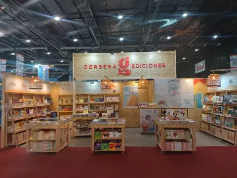 Gerbera Ediciones en la Feria del Libro con stand propio. Gerbera Ediciones en la Feria del Libro con stand propio.