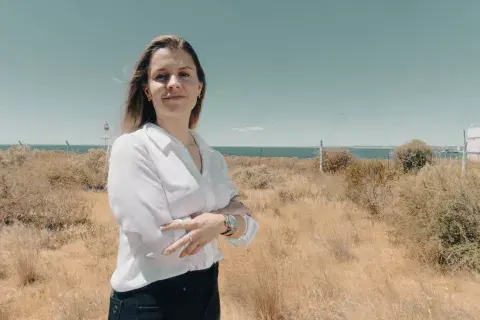 Lucía Barja, ingeniera, co-fundadora de Promarine, 