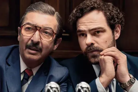 Ricardo Darín y Peter Lanzani, en la piel de Julio Strassera y Luis Moreno Ocampo en Argentina, 1985
