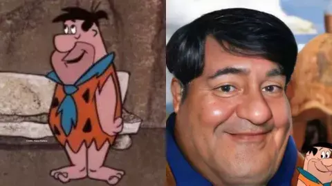 Pedro Picapiedra, uno de los protagonistas de Los Picapiedra. Pedro Picapiedra, uno de los protagonistas de Los Picapiedra.
