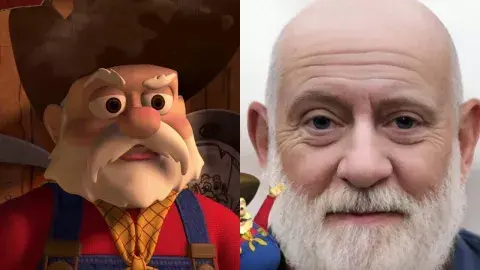 Oloroso Pete, uno de los personajes de Toy Story. Oloroso Pete, uno de los personajes de Toy Story.