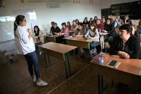 La partera argentina también es Instructora de Soporte Vital Avanzado en Obstetricia para Médicos Sin Fronteras
