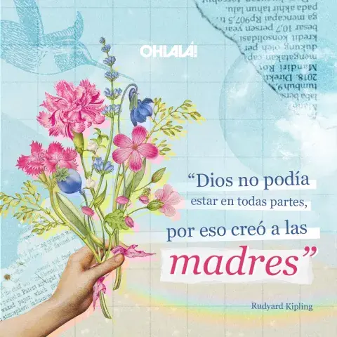 Dios no podía estar en todas partes, por eso creó a las madres. Dios no podía estar en todas partes, por eso creó a las madres.