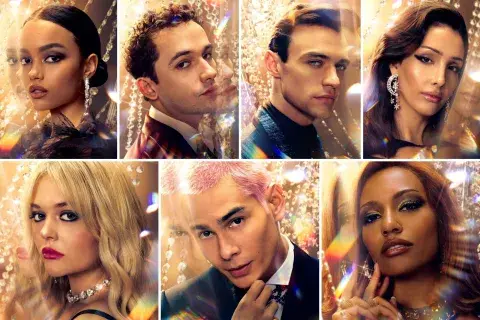 El elenco de la segunda temporada de Gossip Girl El elenco de la segunda temporada de Gossip Girl
