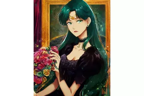 Sailor Pluto. Sailor Pluto.