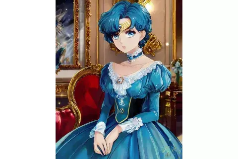 Sailor Mercury. Sailor Mercury.
