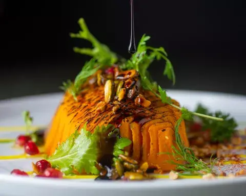 Calabaza Hasselback. Calabaza Hasselback.