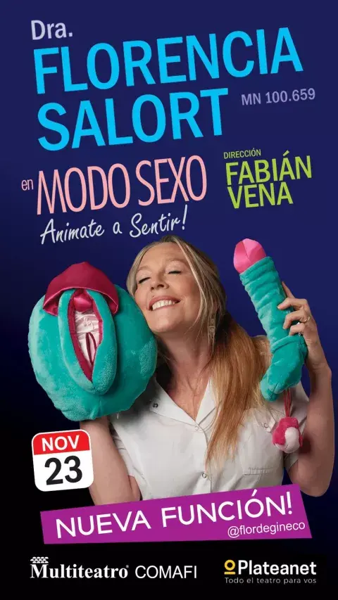 Flor Salort debuta en el teatro con entradas agotadas Flor Salort debuta en el teatro con entradas agotadas