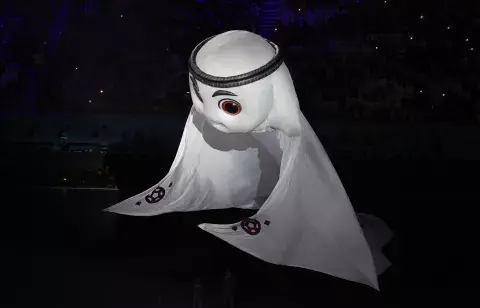 La’ebb la mascota oficial del Mundial La’ebb la mascota oficial del Mundial