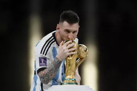 La Selección Argentina se coronó campeona del mundo. La Selección Argentina se coronó campeona del mundo.