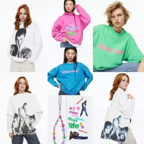 La colección de H&M que, según Justin Bieber, publicaron si su autorización. La colección de H&M que, según Justin Bieber, publicaron si su autorización.