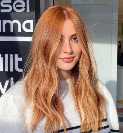 Blorange, la mezcla perfecta entre rubio y cobrizo Blorange, la mezcla perfecta entre rubio y cobrizo