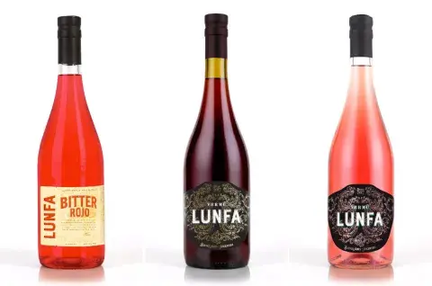 Toda la propuesta de vermut de Lunfa. Toda la propuesta de vermut de Lunfa.