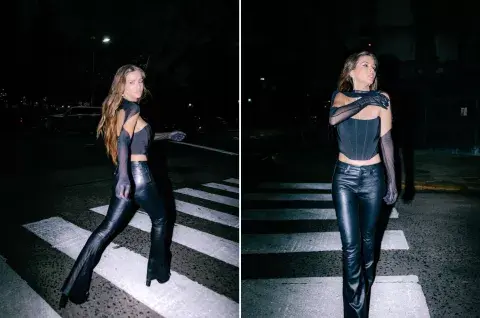 Las mangas con mitones transparentes, pisan fuerte esta temporada. Las mangas con mitones transparentes, pisan fuerte esta temporada.