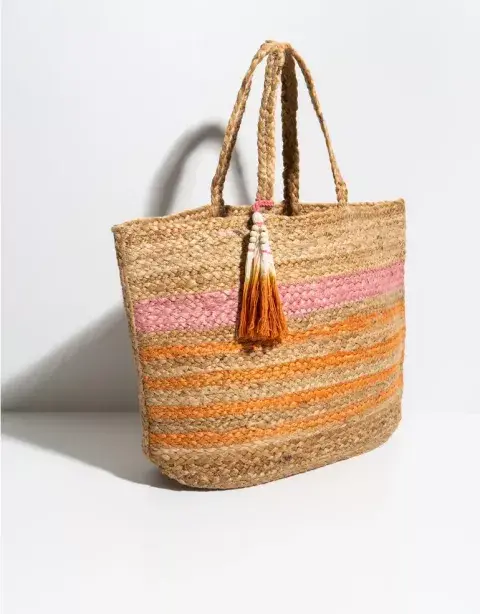 Bolso shopper de yute - Isadora Bolso shopper de yute - Isadora