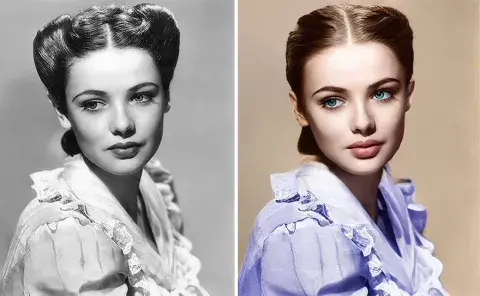 Gene Tierney.