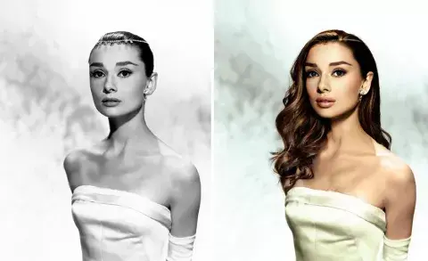 Audrey Hepburn.