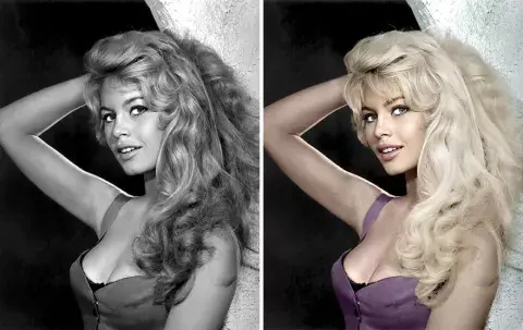 Brigitte Bardot.