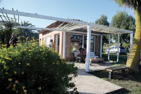 Frente de la heladería Mamma mía. Frente de la heladería Mamma mía.