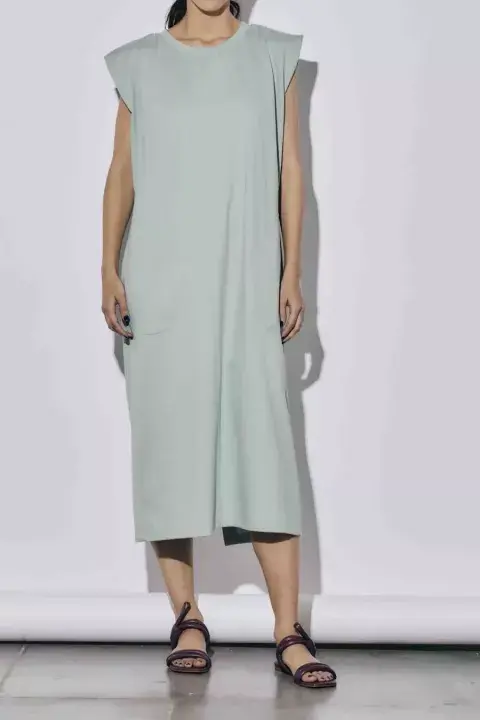 Vestido largo de jersey de algodón - Mishka Vestido largo de jersey de algodón - Mishka