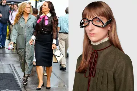 JW Anderson y su cartera paloma - Gucci y sus anteojos de gato invertido