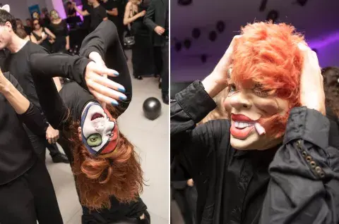 La fiesta fue un enorme homenaje a Marta Minujín y su pasión por el arte. La fiesta fue un enorme homenaje a Marta Minujín y su pasión por el arte.