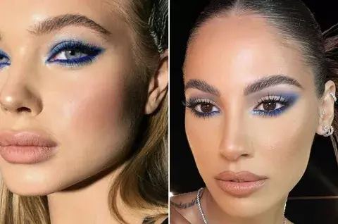 Si te copan las sombras azules pero querés algo tranqui. Si te copan las sombras azules pero querés algo tranqui.