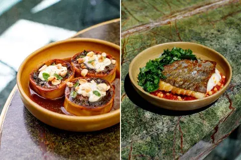 Algunas de las propuestas gastro de Casa Cavia.