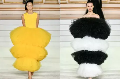 La mujer Carolina Herrera se transforma en una emperatriz moderna esta temporada. La mujer Carolina Herrera se transforma en una emperatriz moderna esta temporada.