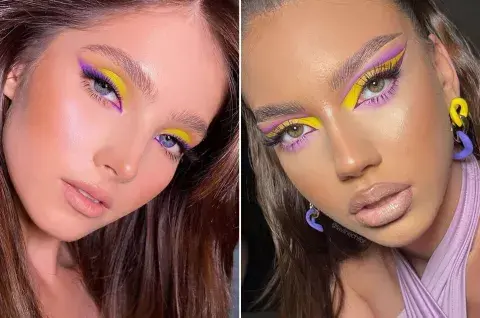 Si las combinaciones de colores no te dan miedo. Si las combinaciones de colores no te dan miedo.