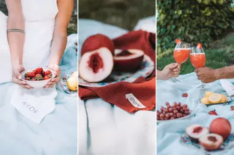 Invitá a tu pareja a disfrutar de un pic-nic.