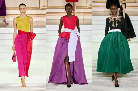 La colección celebra la descarada apreciación de la belleza y el glamour. La colección celebra la descarada apreciación de la belleza y el glamour.