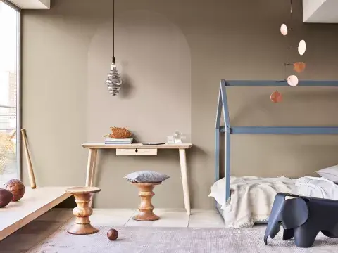 Si el cuarto tiene una decoración temática y elementos orgánicos. Si el cuarto tiene una decoración temática y elementos orgánicos.
