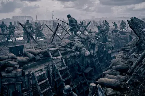 Los horrores y desesperación en las trincheras durante la Primera Guerra Mundial. Los horrores y desesperación en las trincheras durante la Primera Guerra Mundial.