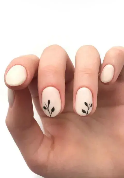 Con un diseño herbal. Con un diseño herbal.