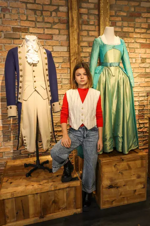 Muna Pauls Cherri en el Museo de Broadway. Muna Pauls Cherri en el Museo de Broadway.