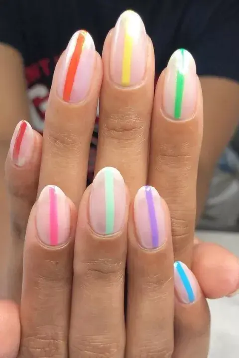 Si te divierten las líneas de diferentes colores. Si te divierten las líneas de diferentes colores.