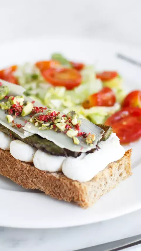 Tartine Veggie de Gontran Cherrier. Tartine Veggie de Gontran Cherrier.