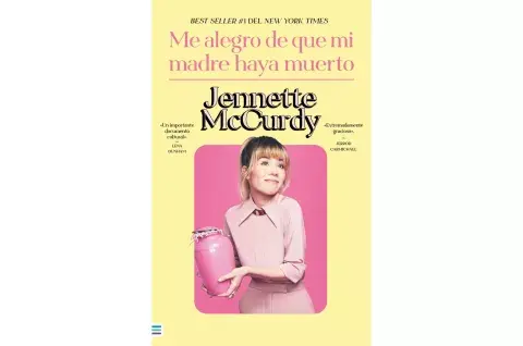 La portada de "Me alegro de que mi madre se haya muerto". La portada de "Me alegro de que mi madre se haya muerto".