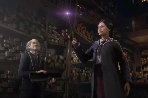En Hogwarts Legacy podés explorar el mundo de Harry Potter. En Hogwarts Legacy podés explorar el mundo de Harry Potter.