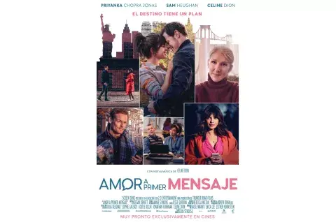 Afiche oficial de Amor a primer mensaje (Love again)