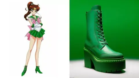 Makoto Kino, alias Sailor Jupiter. Makoto Kino, alias Sailor Jupiter.