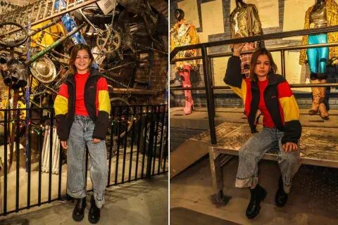 Muna Pauls Cherri en el Museo de Broadway. Muna Pauls Cherri en el Museo de Broadway.