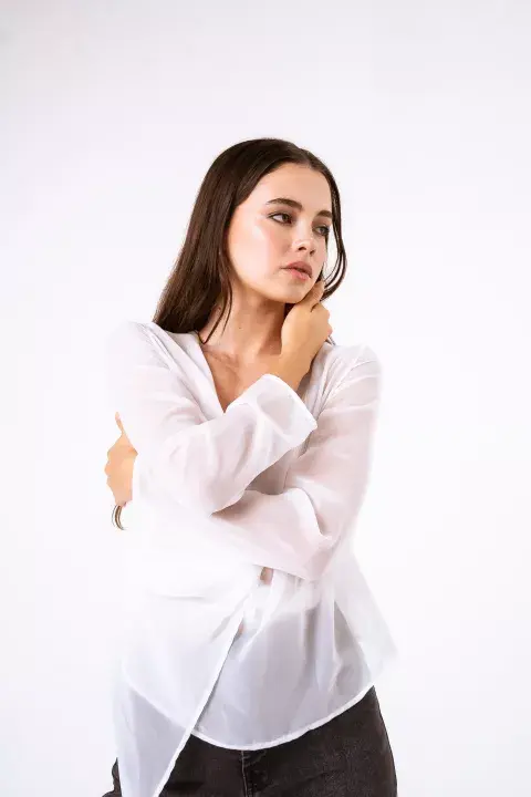 Una camisa blanca nunca falla. Una camisa blanca nunca falla.