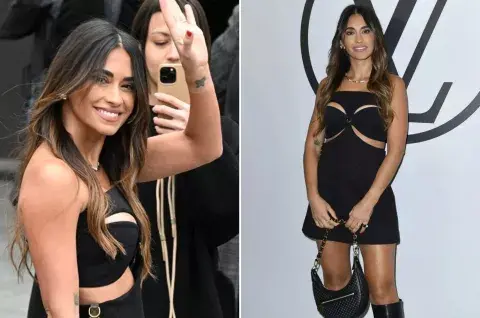 Anto combinó su look con unas delicadas joyas. Anto combinó su look con unas delicadas joyas.