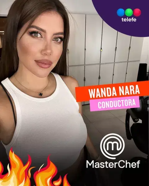 Wanda Nara será la conductora de la nueva edición de MasterChef. Wanda Nara será la conductora de la nueva edición de MasterChef.