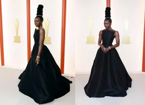 Danai Gurira impactó de pies a cabeza. Danai Gurira impactó de pies a cabeza.
