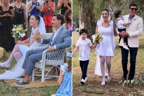 La celebración se llevó a cabo en la Estancia Carabassa, ubicada en Pilar. La celebración se llevó a cabo en la Estancia Carabassa, ubicada en Pilar.