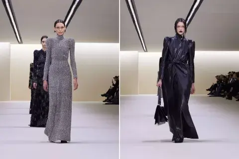 El desfile de la colección Otoño/Invierno 2024 de Balenciaga. El desfile de la colección Otoño/Invierno 2024 de Balenciaga.