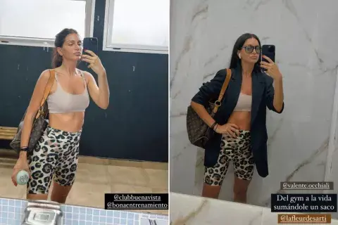 El truco de Zaira para pasar de un look de día a uno de noche con una sola prenda. El truco de Zaira para pasar de un look de día a uno de noche con una sola prenda.